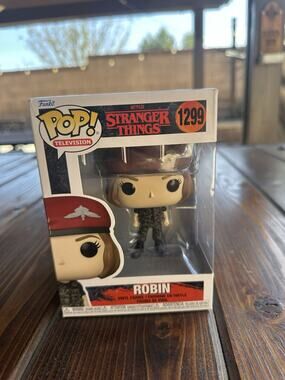 Funko Pop! Vinyl Stranger Things Robin #1299 Collectible Figure